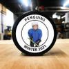 Buffalo Bottle Craft Hockey Puck- Best Coach Printed Gift Personalized Puck- Official Size-Thanks Coach,Team Custom Design Real Hockey Puck Gift view 4