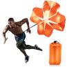 Nusogon Running Speed Training, 56 inch Speed Drills Resistance Parachute Running Sprint Chute Soccer Football Sport Speed Training(Orange) view 1