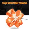Nusogon Running Speed Training, 56 inch Speed Drills Resistance Parachute Running Sprint Chute Soccer Football Sport Speed Training(Orange) view 4