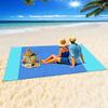 Beach Blanket, Beach Mat Sand Free Waterproof 79" X 83" Suitable for 4-7 Adults, Waterproof Lightweight Picnic Blankets for Travel, Camping, Hiking view 1