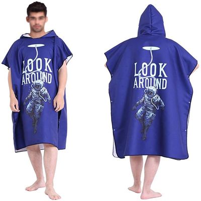 LSDRALOBBEB Beach Towels Sports Towel Beach Towel Wrap Printed Quick-Drying Shawl Hood Windproof Sunscreen Wearable Beach Towel Strong Absorption Sport Robe 901(Color:1;Size:One Size)