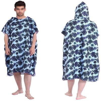 LSDRALOBBEB Beach Towels Sports Towel Beach Towel Wrap Printed Quick-Drying Shawl Hood Windproof Sunscreen Wearable Beach Towel Strong Absorption Sport Robe 901(Color:3;Size:One Size)