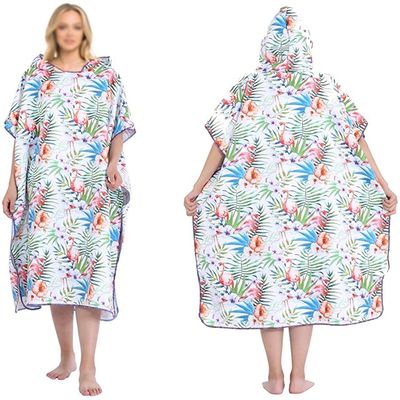 LSDRALOBBEB Beach Towels Sports Towel Beach Towel Wrap Printed Quick-Drying Shawl Hood Windproof Sunscreen Wearable Beach Towel Strong Absorption Sport Robe 901(Color:7;Size:One Size)