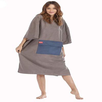 LSDRALOBBEB Beach Towels Sports Towel Beach Towel Wrap Spring Beach Towel Bathrobe Diving Cloak Quick-Drying Jacket with Hood Sport Robe 901(Color:5;Size:One Size)