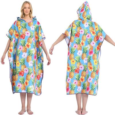 LSDRALOBBEB Beach Towels Sports Towel Beach Towel Wrap Printed Quick-Drying Shawl Hood Windproof Sunscreen Wearable Beach Towel Strong Absorption Sport Robe 901(Color:6;Size:One Size)