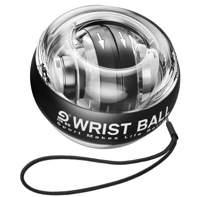 JIN BD Wrist Trainer Ball Auto-Start Gyroscopic Forearm Exerciser Gyro Ball for Strengthen Arms, Fingers, Grip and Muscles
