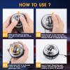 JIN BD Wrist Trainer Ball Auto-Start Gyroscopic Forearm Exerciser Gyro Ball for Strengthen Arms, Fingers, Grip and Muscles view 4