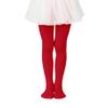 Zando Red Tights for Girls 4-6 - Ultra Soft Red Tights for Girls 3-4T Elastic Ballet Footed Halloween Tight Girl for Christmas Daily School 3-6 Years view 1