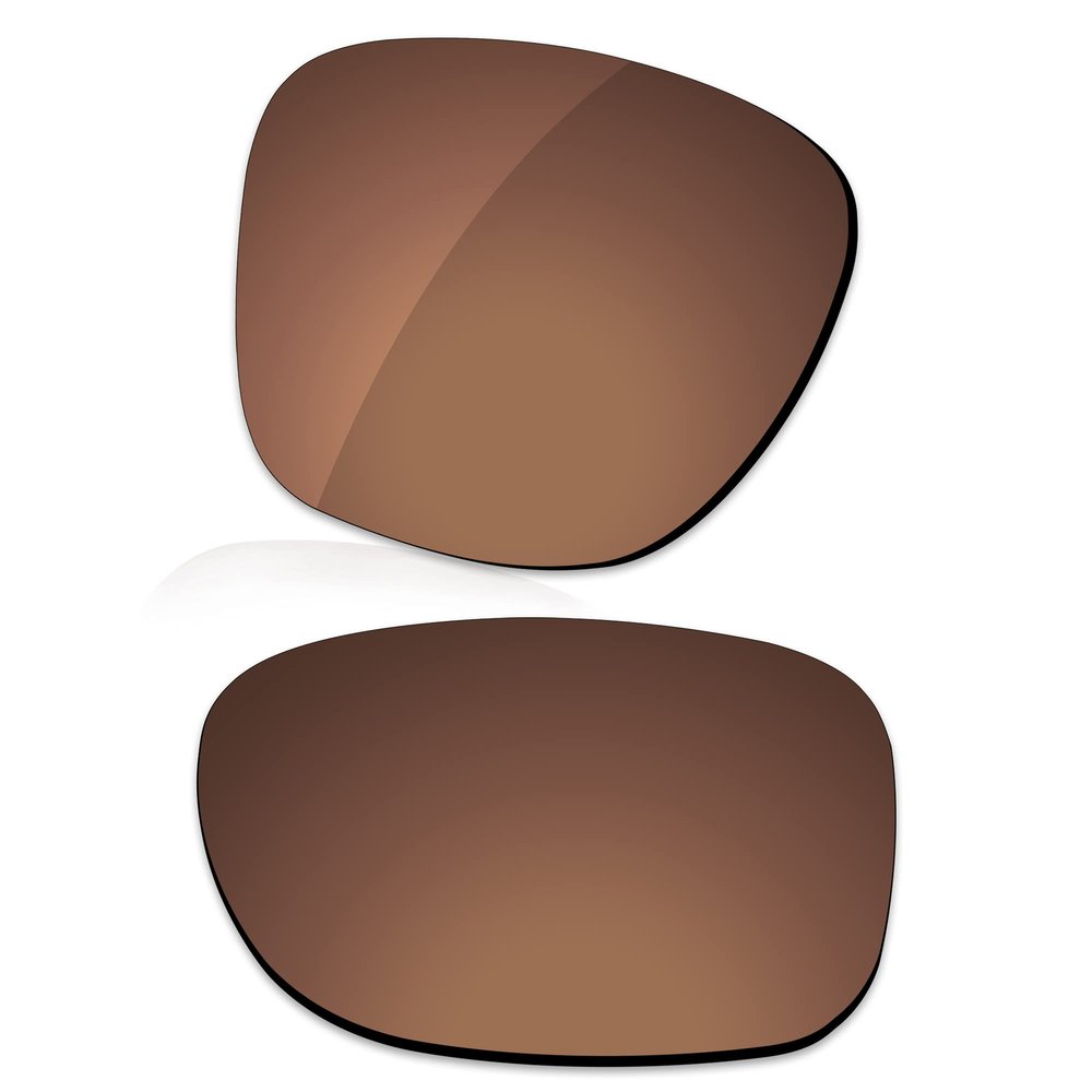 LenzReborn Polarized Lens Replacement for Oakley Latch SQ Asian Fit OO9358 Sunglass - Rust Brown - Polarized