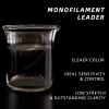 SF Monofilament Leader Line Mono Material Leader Line Monofilament Fishing Line Clear 100M/110Yds for Saltwater Freshwater 40LB view 4