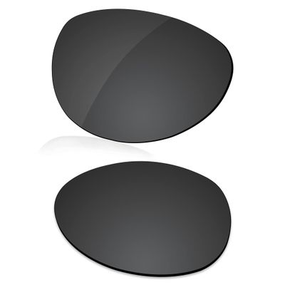 LenzReborn Polarized Lens Replacement for Oakley Belong Sunglass - Dark Black - Polarized