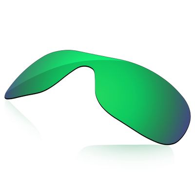 LenzReborn Polarized Lens Replacement for Oakley Liv Sunglass - Lawn Green - Polarized Mirrored