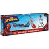 MONDO Toys 28687 Aluminium Scooter for Boys/Girls Spiderman Adjustable Handlebar 2 Wheels, Multicoloured, Standard Size view 2