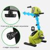 Sywlwxkq Foot Pedal Exerciser Cycle Bike,Leg Arm Cardio Training Adjustable Resistance Rehabilitation Stationary Mini Exercise Bike for Home,Work, Office,etc view 3