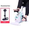 Sywlwxkq Electric Pedal Exerciser Assisted Bicycle Electric Rehabilitation Bike Pedal Trainer Mini Cycling with Protective Gear Fitness Exercise Bike for Hand Arm Leg Knee view 2