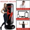 Freestanding Punching Bag for Adults, Kick Boxing Bag with Stand for Adults, Blow up Punching Bag for Kids 12-14 view 2