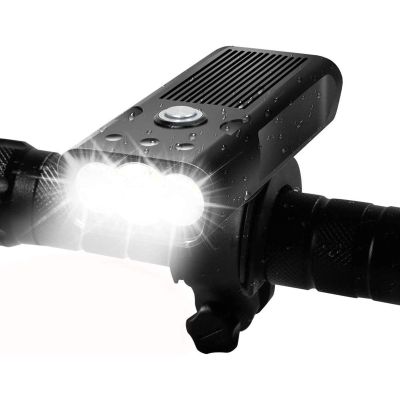 NCRD Waterproof High Lumen Rechargeable Mountain, Road Bike Headlight, 3 Modes Bike Light Waterproof Headlight Bike Accessories