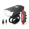 NCRD High Lumens Bike Light, USB Rechargeable LED Bicycle Front Headlight High Bright Mountain Road Cycling Safety Commuter Flashlight, Waterproof Bike Light view 1