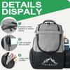 HIMAL HIMAL Disc Golf Bag Holds 22+ Discs, Durable Disc Golf Backpack with Large Capacity, and Multiple Storage Pockets view 2