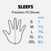 SLEEFS Youth Football Gloves for Boys and Girls, Red Sticky Receiver Flag Football Gloves for Youth, Adult Men or Women, Stretch Fit, No Slip, Perfect Grip, Machine Washable, Medium view 4