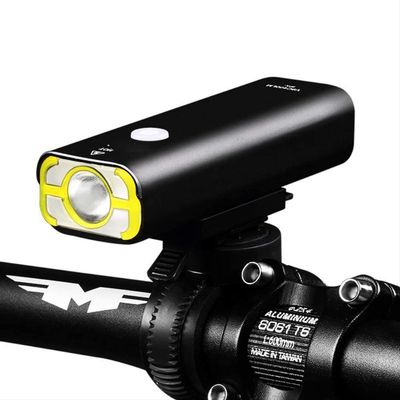 NCRD Bike Light, Bicycle Light USB Rechargeable Super Bike Headlight,Installs in Seconds Without Tools, Powerful Bike Headlight fit for: Mountain Road Bikes, Front Illumination