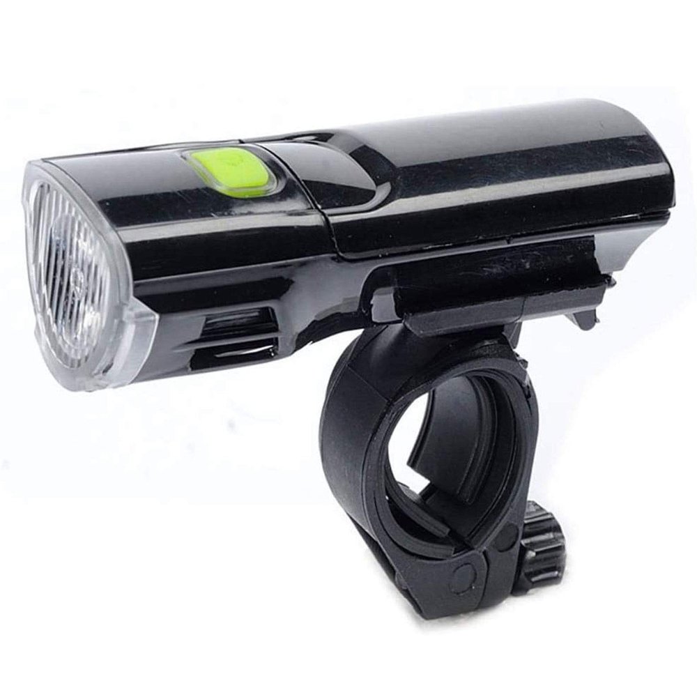 NCRD USB Rechargeable LED Bike Light, Bicycle Headlight Front Light, Waterproof, Easy to Install for Kids Men Women Road Cycling Flashlight