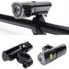 NCRD USB Rechargeable LED Bike Light, Bicycle Headlight Front Light, Waterproof, Easy to Install for Kids Men Women Road Cycling Flashlight view 2