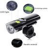 NCRD USB Rechargeable LED Bike Light, Bicycle Headlight Front Light, Waterproof, Easy to Install for Kids Men Women Road Cycling Flashlight view 3