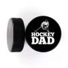 Buffalo Bottle Craft Father's Day Hockey Puck Gift- Best Dad Printed Gift Personalized Puck- Official Size-Thanks Dad Custom Design Real Hockey Puck Present view 2