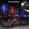 NCRD USB Rechargeable Bike Light, Super Bright Bike Headlight High Lumens and Back Rear Light, Waterproof Bicycle Headlight and Taillight, Easy to Mount Fits for Mountain Road Kids Bikes Cycling view 3