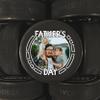 Buffalo Bottle Craft Father's Day Hockey Puck Gift- Best Dad Printed Gift Personalized Puck- Official Size-Thanks Dad Custom Design Real Hockey Puck Present view 3