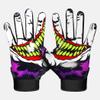 SLEEFS Football Receiver Gloves [1 Pair - Extra Extra Large/XXL] - No Slip, Crazy Sticky Silicone Grip - Youth and Adult Sizes - Green Grin view 4