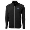 Cutter & Buck Men's Black Indianapolis Colts Adapt Eco Knit Full-Zip Jacket view 1