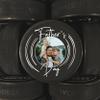 Buffalo Bottle Craft Father's Day Hockey Puck Gift- Best Dad Printed Gift Personalized Puck- Official Size-Thanks Dad Custom Design Real Hockey Puck Present view 3
