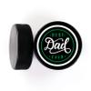 Buffalo Bottle Craft Father's Day Hockey Puck Gift- Best Dad Printed Gift Personalized Puck- Official Size-Thanks Dad Custom Design Real Hockey Puck Present view 2