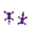 London Craftwork Quick Release Pedals for Brompton X-Shape 304g Pair Purple view 1