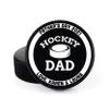 Buffalo Bottle Craft Father's Day Hockey Puck Gift- Best Dad Printed Gift Personalized Puck- Official Size-Thanks Dad Custom Design Real Hockey Puck Present view 1