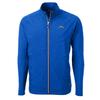 Cutter & Buck Men's Royal Los Angeles Chargers Adapt Eco Knit Full-Zip Jacket view 1