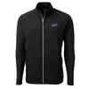 Cutter & Buck Men's Black Buffalo Bills Adapt Eco Knit Full-Zip Jacket view 1