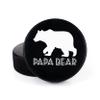 Buffalo Bottle Craft Father's Day Hockey Puck Gift- Best Dad Printed Gift Personalized Puck- Official Size-Thanks Dad Custom Design Real Hockey Puck Present view 1