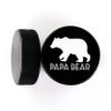 Buffalo Bottle Craft Father's Day Hockey Puck Gift- Best Dad Printed Gift Personalized Puck- Official Size-Thanks Dad Custom Design Real Hockey Puck Present view 2