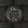 Buffalo Bottle Craft Father's Day Hockey Puck Gift- Best Dad Printed Gift Personalized Puck- Official Size-Thanks Dad Custom Design Real Hockey Puck Present view 3