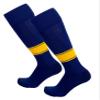 Just 4 Kicks Kid's Soccer Socks Classic Style, Boys and Girls Soccer Socks (Classic Navy/Gold) view 1