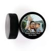 Buffalo Bottle Craft Father's Day Hockey Puck Gift- Best Dad Printed Gift Personalized Puck- Official Size-Thanks Dad Custom Design Real Hockey Puck Present view 2