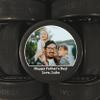 Buffalo Bottle Craft Father's Day Hockey Puck Gift- Best Dad Printed Gift Personalized Puck- Official Size-Thanks Dad Custom Design Real Hockey Puck Present view 3