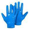 SLEEFS Youth Football Gloves for Boys and Girls, Blue Sticky Receiver Flag Football Gloves for Youth, Adult Men or Women, Stretch Fit, No Slip, Perfect Grip, Machine Washable, Extra Extra Large view 1