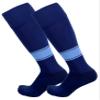Just 4 Kicks Kid's Soccer Socks Classic Style, Boys and Girls Soccer Socks (Classic Navy/Sky) view 1