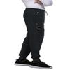 KOI Next Gen Men's Day to Night Jogger Scrub Pants, 7 Pockets, 4-Way Stretch Black Large view 3
