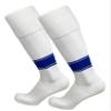 Just 4 Kicks Kid's Soccer Socks Classic Style, Boys and Girls Soccer Socks (Classic White/Royal) view 1