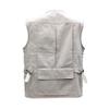 Foxfire Kid's Cargo Explorer Vest for Outdoor, Adventure, Safari and Travel Wear with Pockets, Cotton, Stone, X-Large view 3